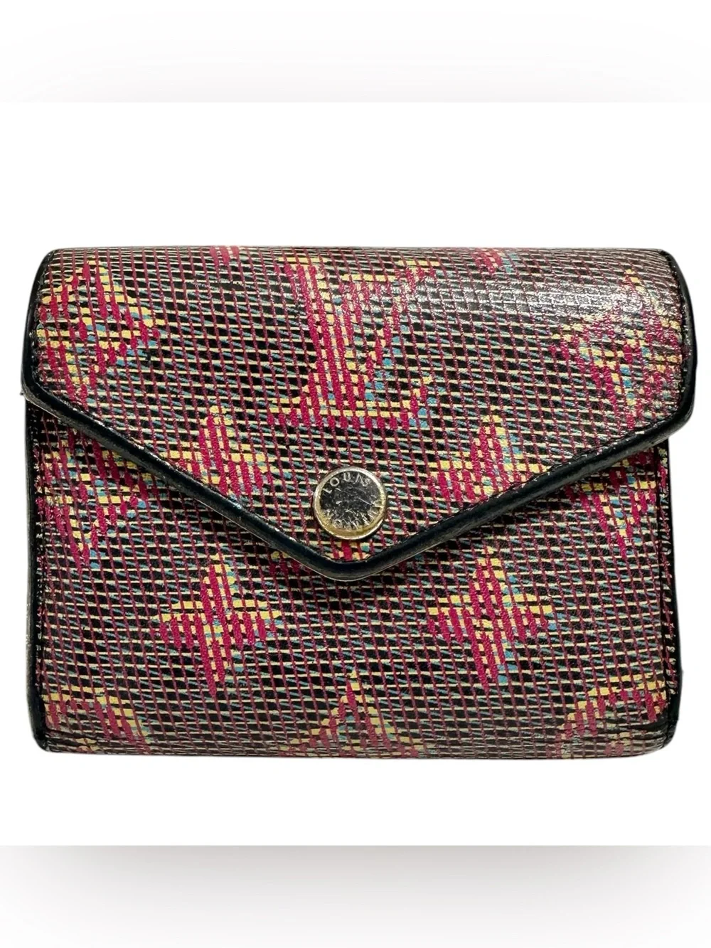 Louis Vuitton Zoe Pop Multicolor Monogram Leather Wallet